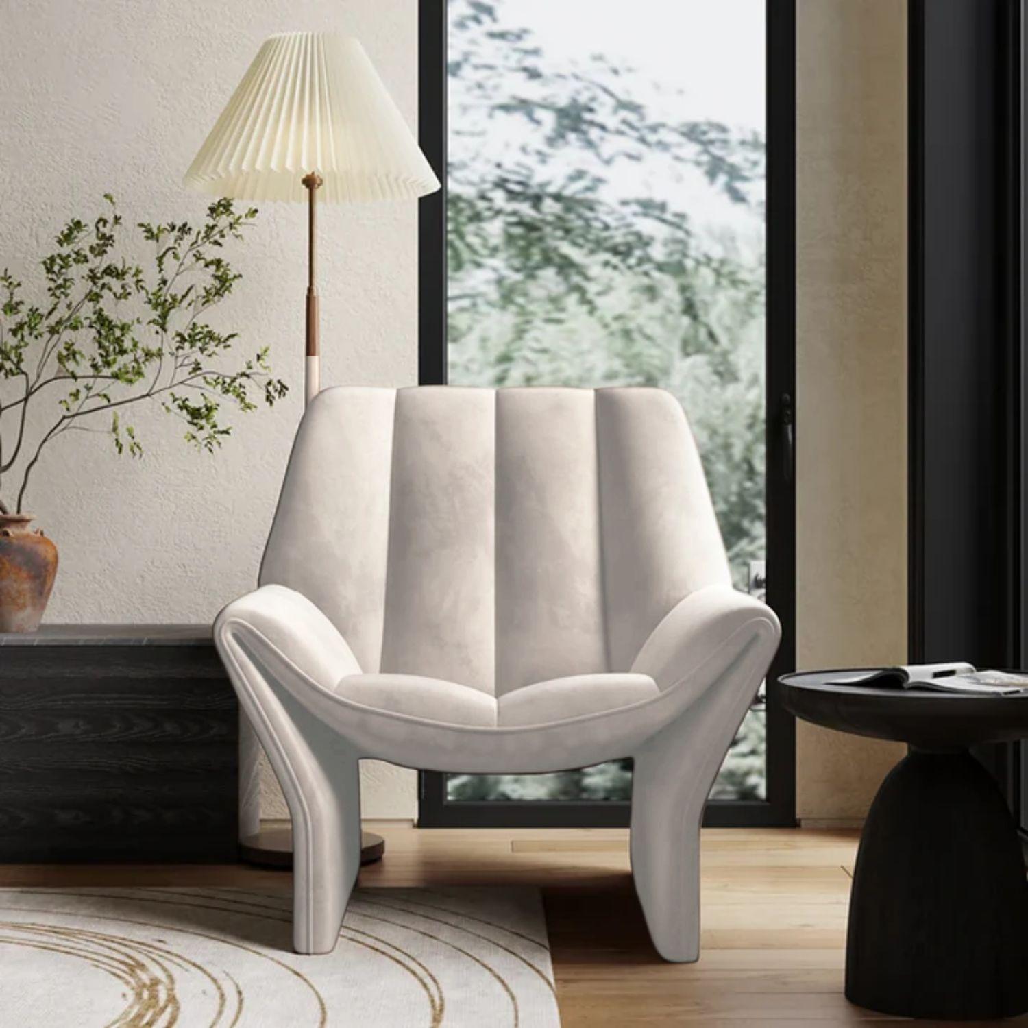 Sitial Velvet Crema con Apoyapiés-6