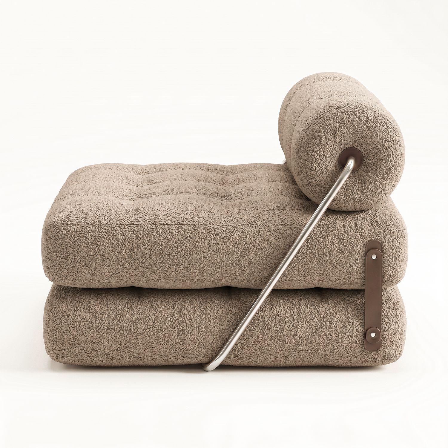 Sofá Cama Plegable en Bouclé Arena-6