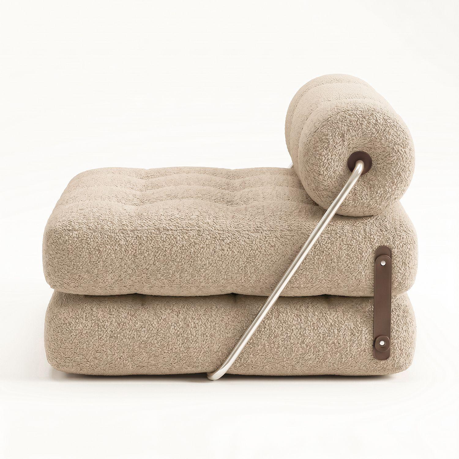 Sofá Cama Plegable en Bouclé Arena-8
