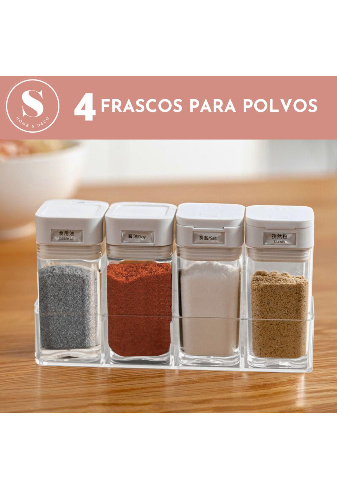 Set Condimenteros Especieros con Base -3