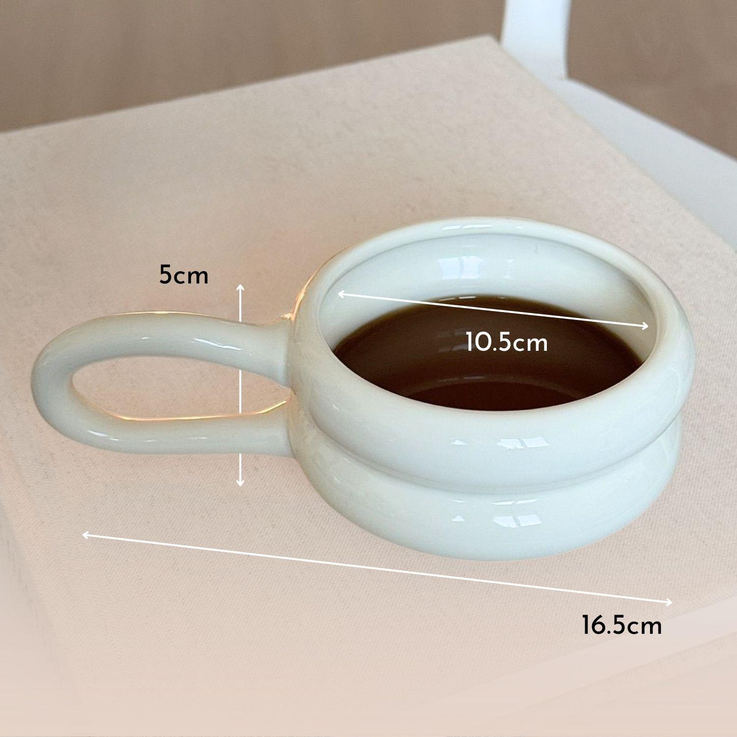 Taza de Cerámica Bubba White 250 ml-6