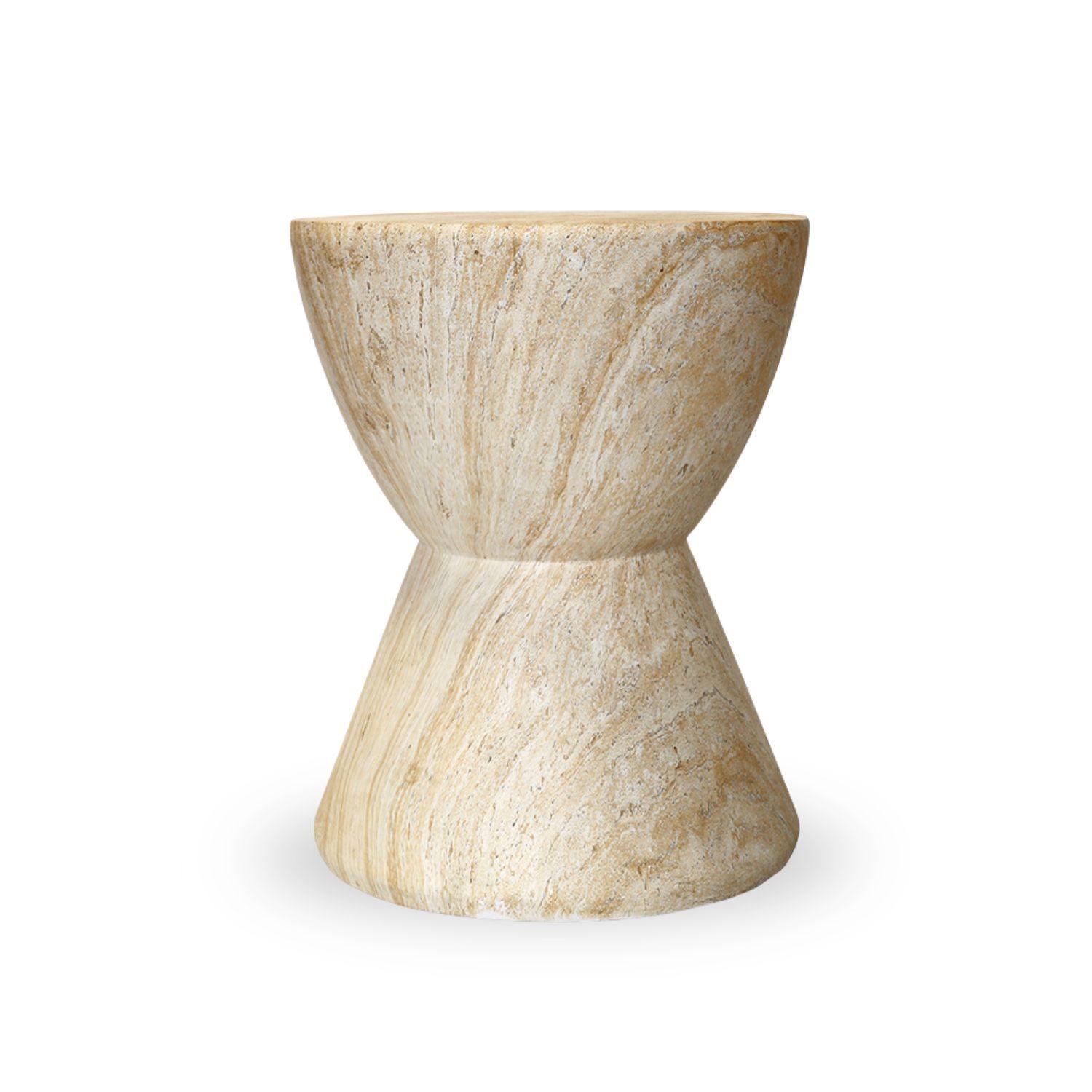 Mesa Lateral Estilo Piedra Cáliz-9