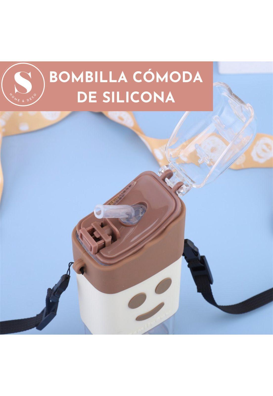 Botella De Agua Antiderrame Paleta Helado 380 ml oscuro-3