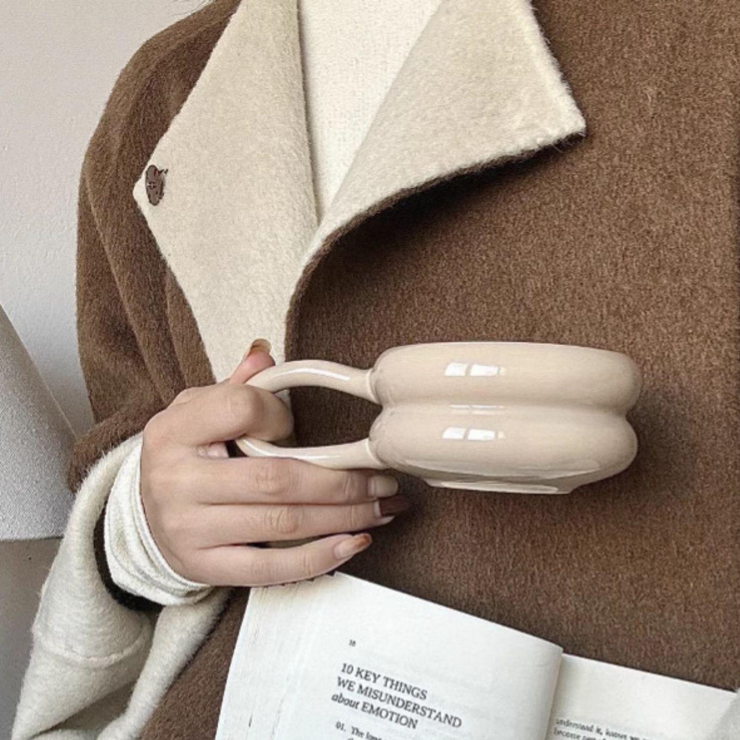 Taza de Cerámica Bubba Creme 250 ml-3