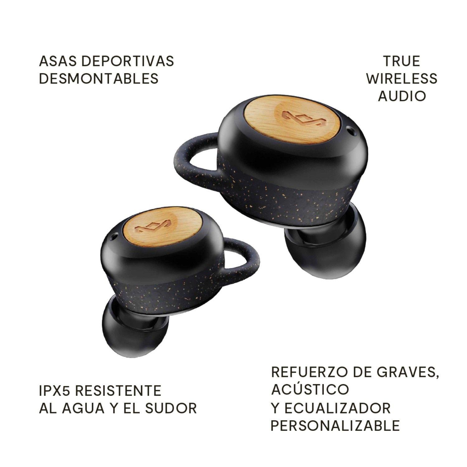 Audífonos Bluetooth True Wireless Champion 2 Black Marley-3