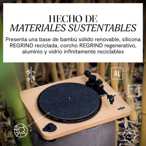 Tornamesa Bluetooth Stir It Up Wireless Lux House of Marley-8