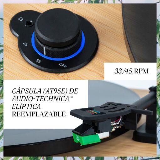 Tornamesa Bluetooth Stir It Up Wireless Lux House of Marley-6