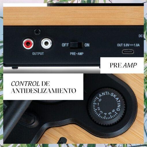 Tornamesa Bluetooth Stir It Up Wireless Lux House of Marley-7