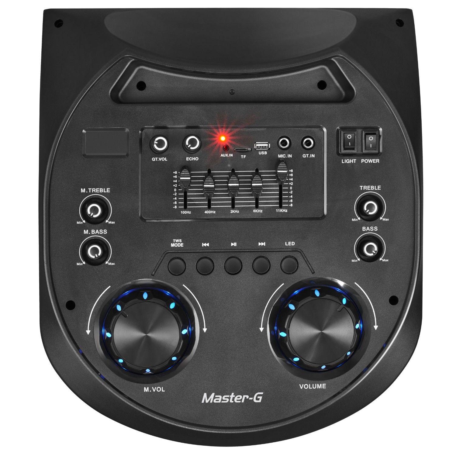 Parlante Karaoke Bluetooth 12” MGORION Master-G-5