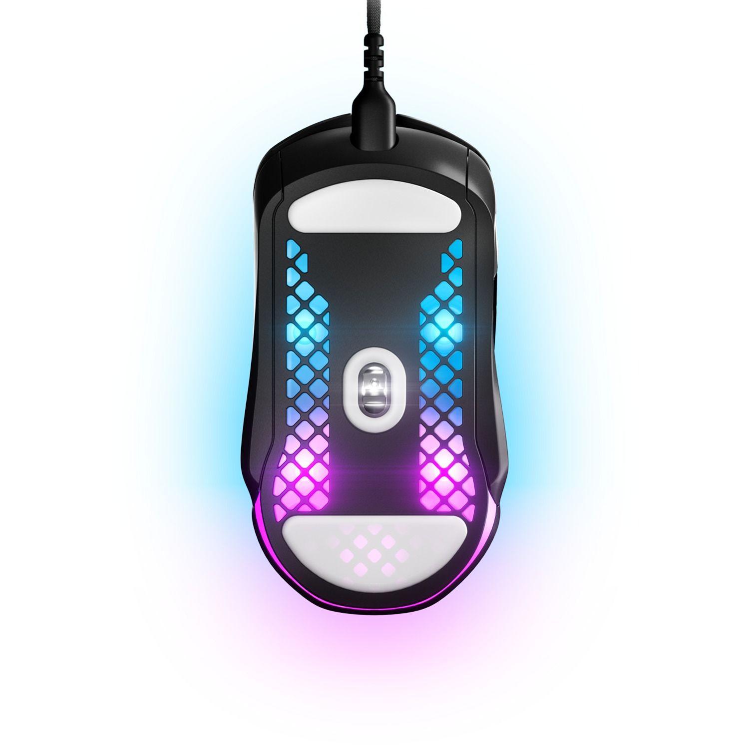 Mouse Gamer SteelSeries Aerox 5 Wireless 18000 DPI Negro-6