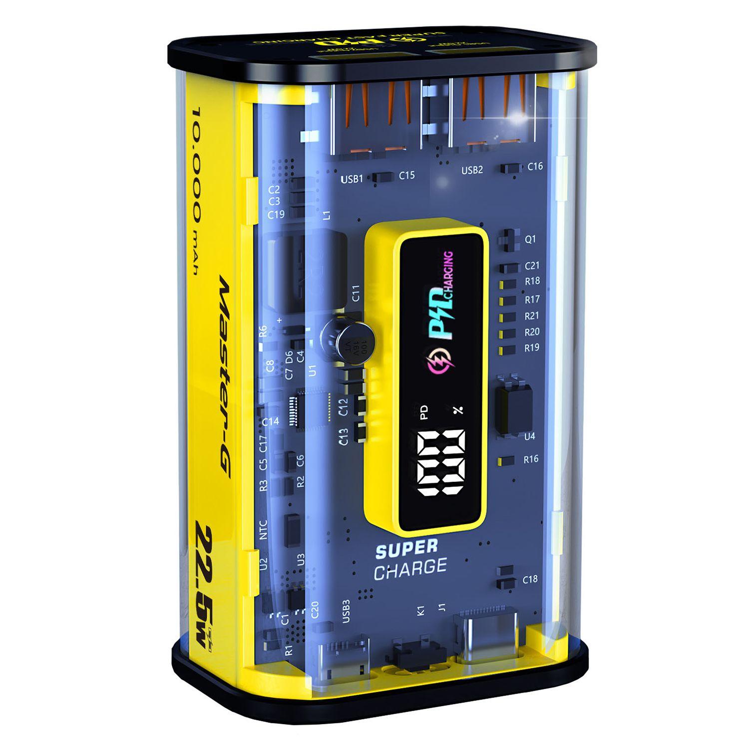 Batería Externa Power Bank 10000 Mah Carga Rápida Master-G-2