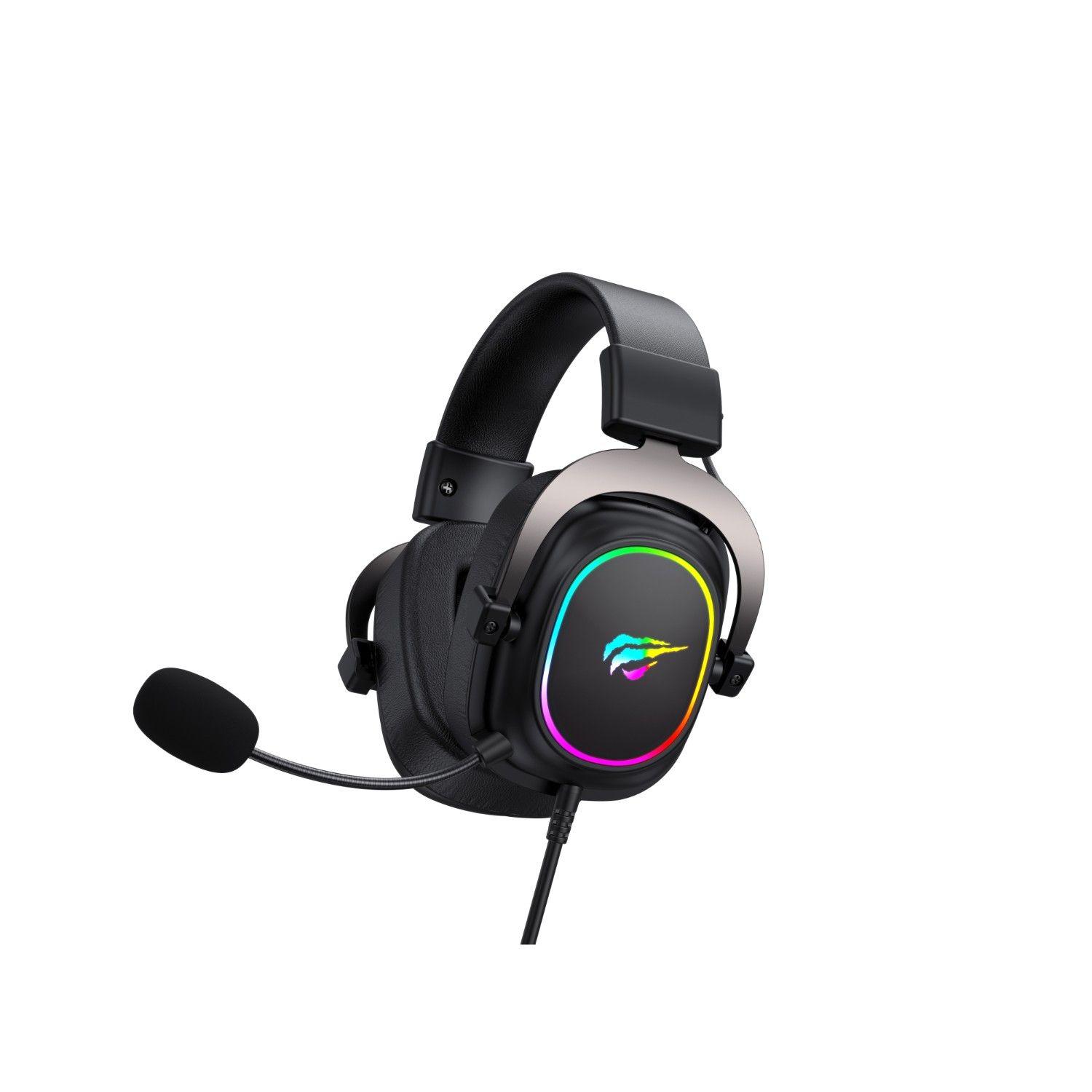 Audífonos Gamer Headphones Micrófono USB 7.1 H2002PB Havit-4