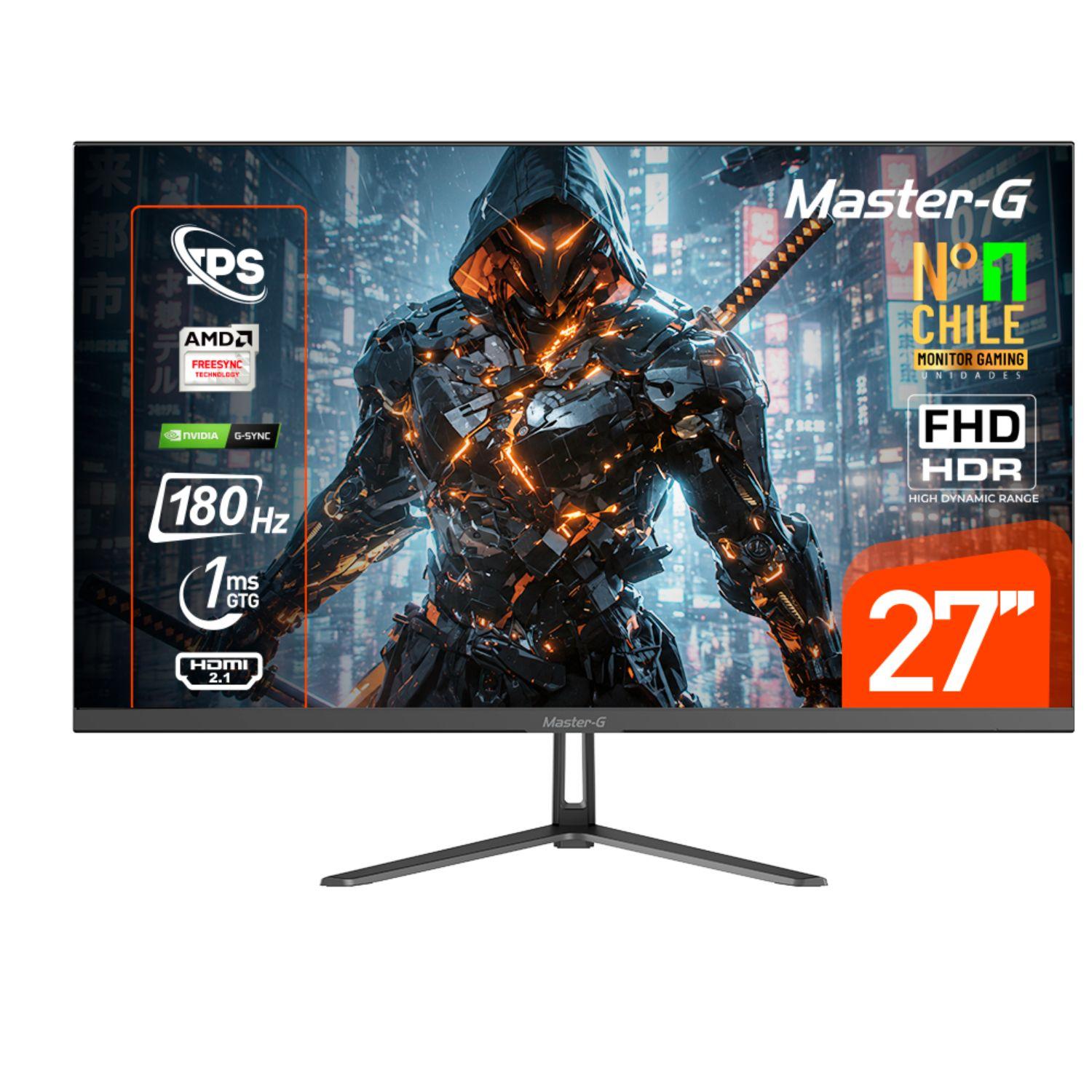 Monitor Gamer 27" FHD IPS HDR 180Hz 1Ms MGMG2742 Master-G-0