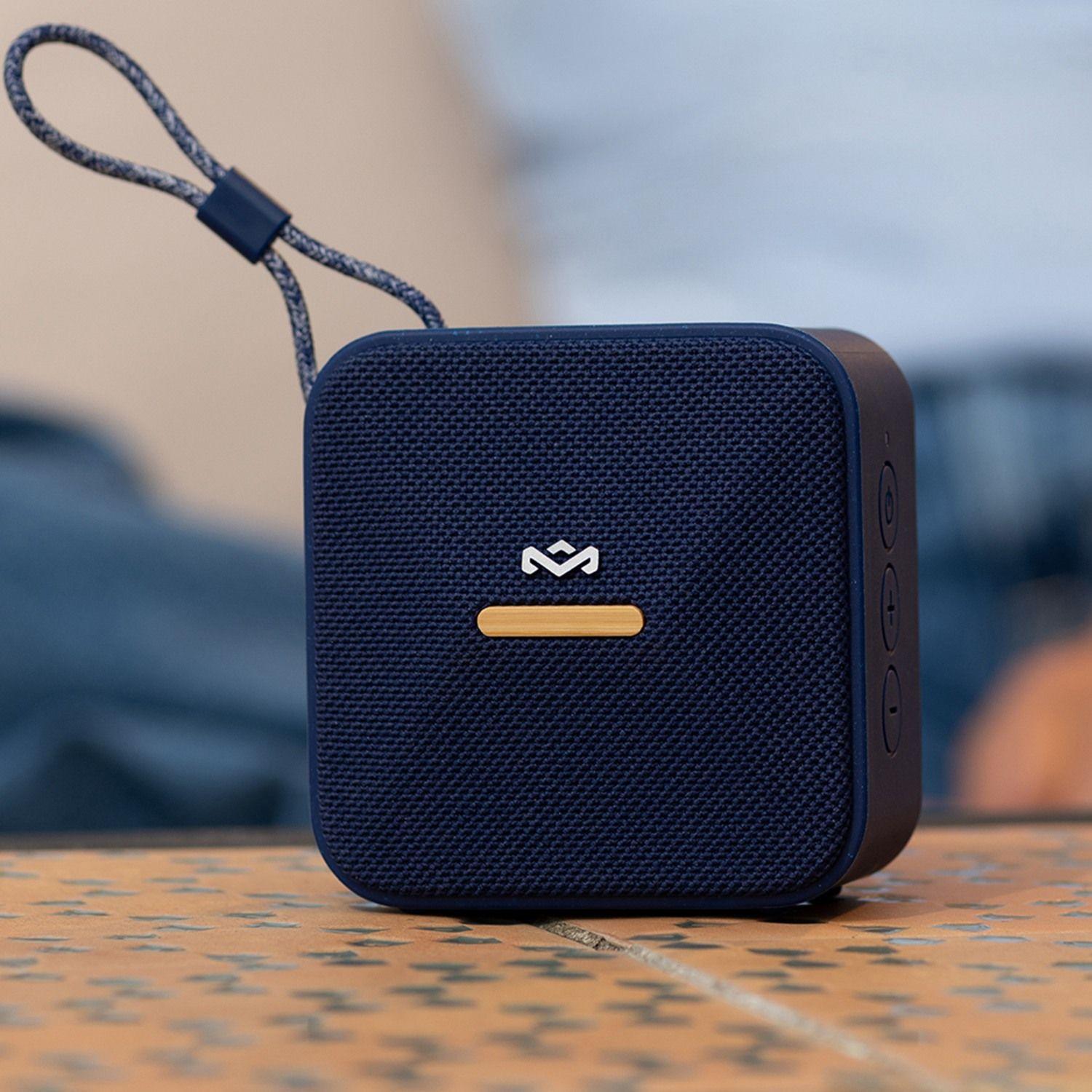 Parlante Bluetooth 5.3 Waterproof Rise Up Azul Marley-5