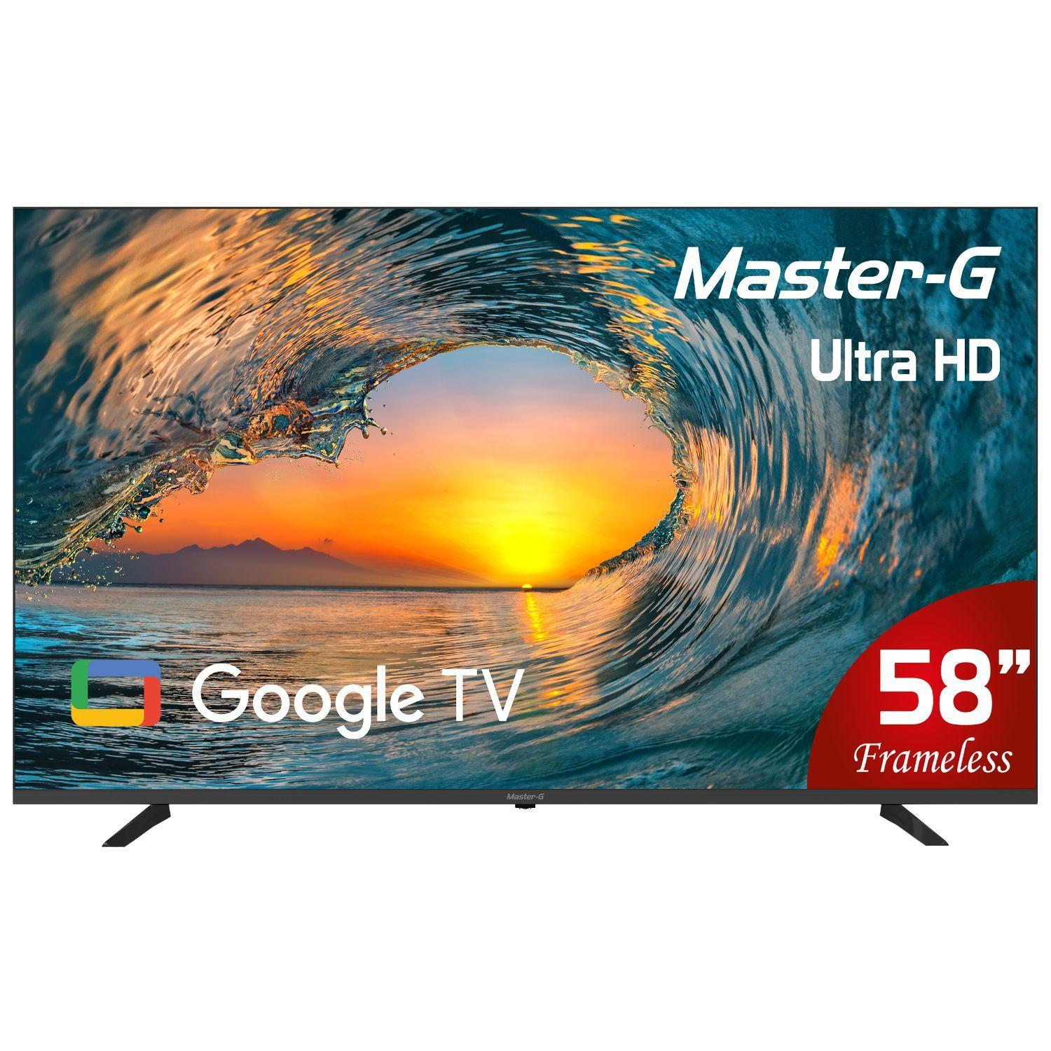 Smart TV Led 58" Google TV 4K UHD Bluetooth MGG58UFK-0