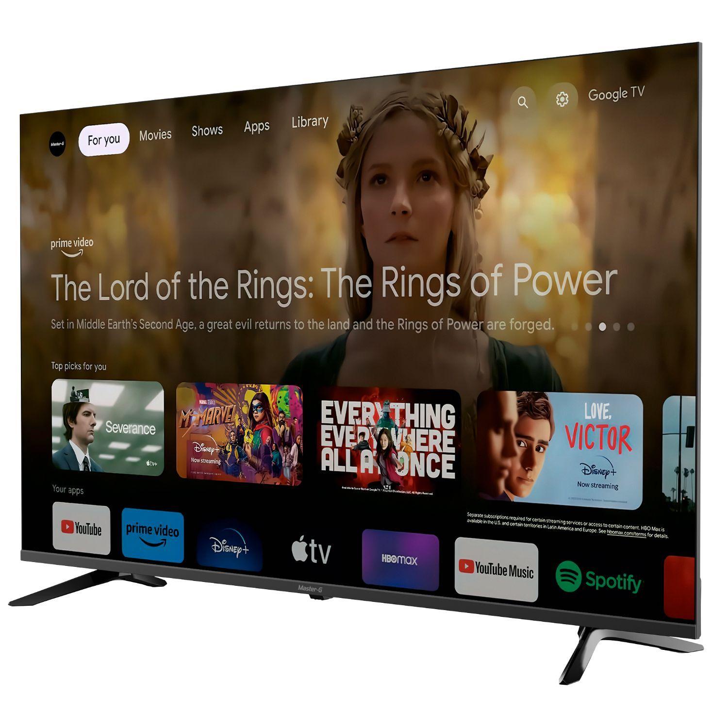 Smart TV Led 58" Google TV 4K UHD Bluetooth MGG58UFK-1