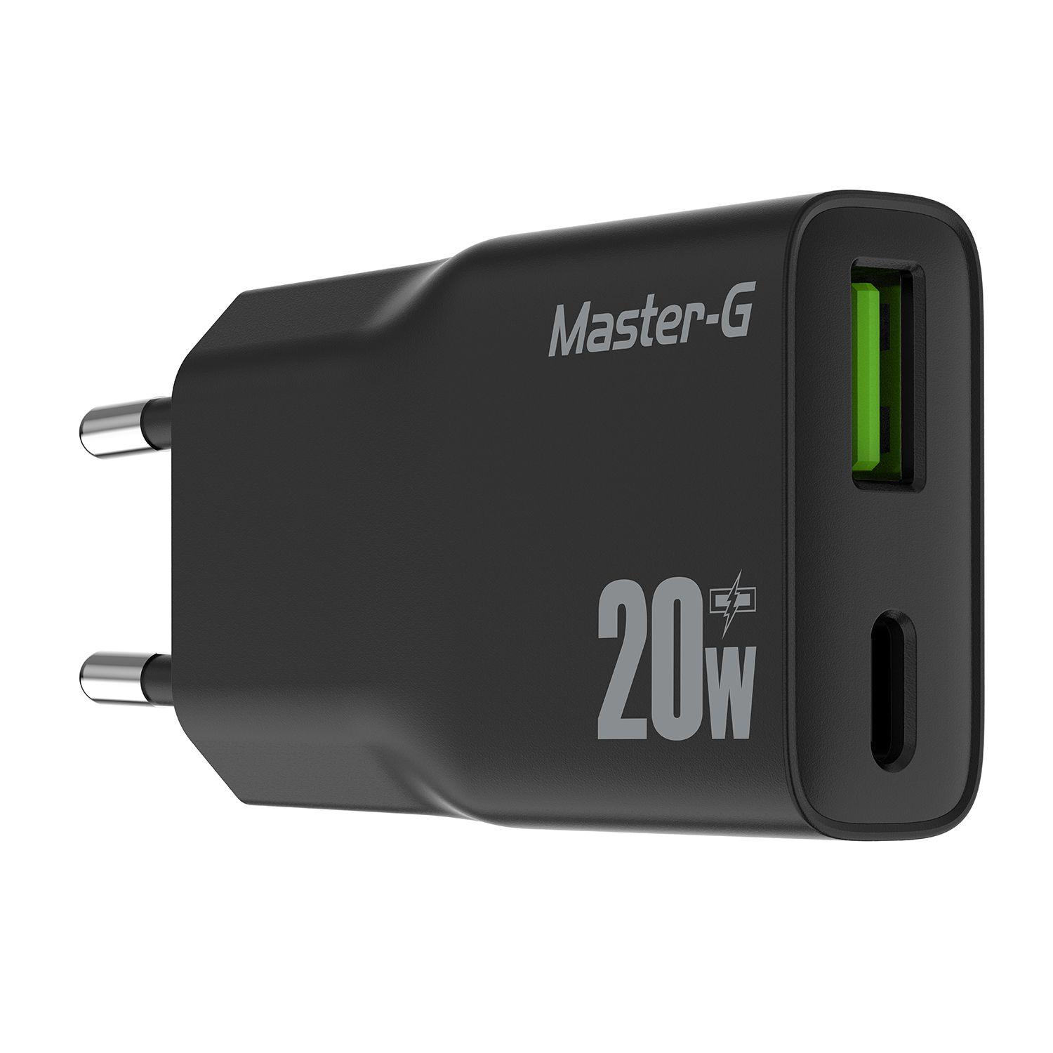 Cargador Portátil Carga Rápida 20w + Cable USB-C Master-G-3