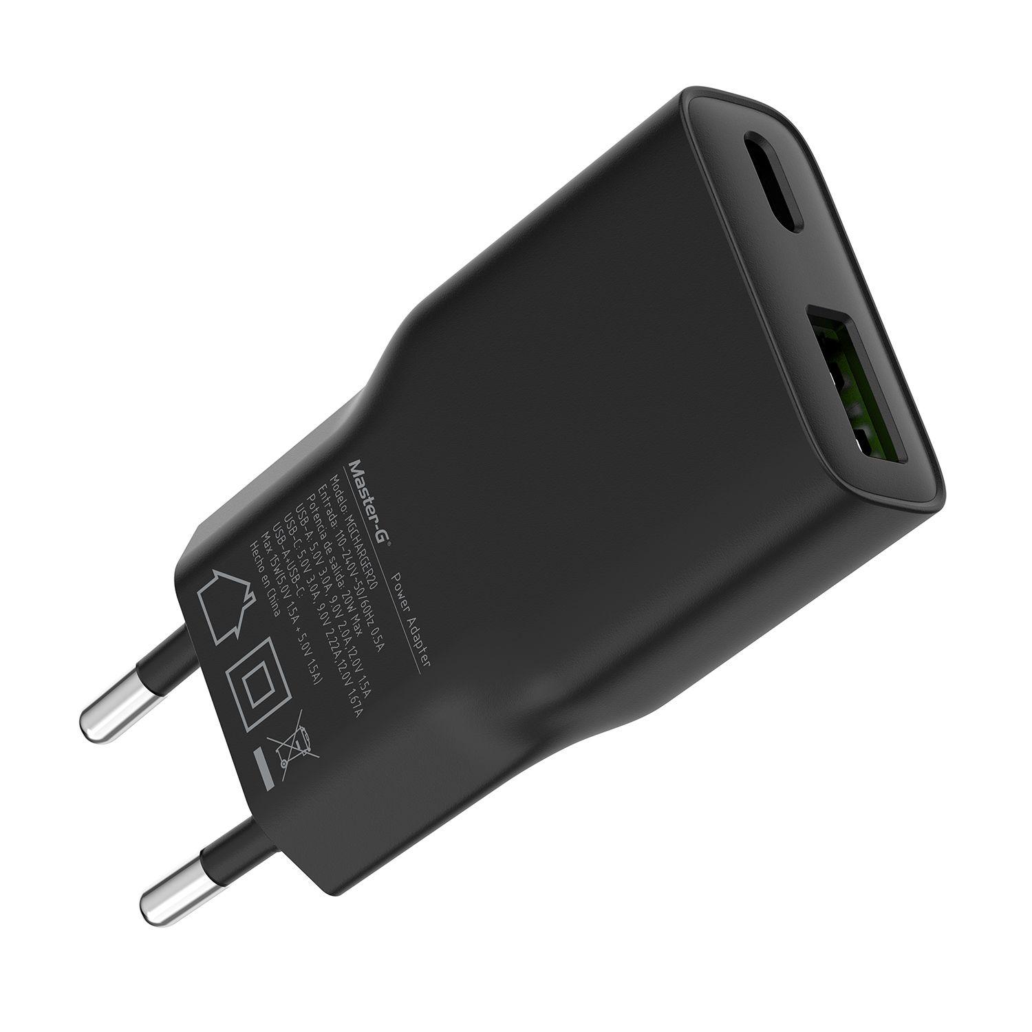 Cargador Portátil Carga Rápida 20w + Cable USB-C Master-G-4