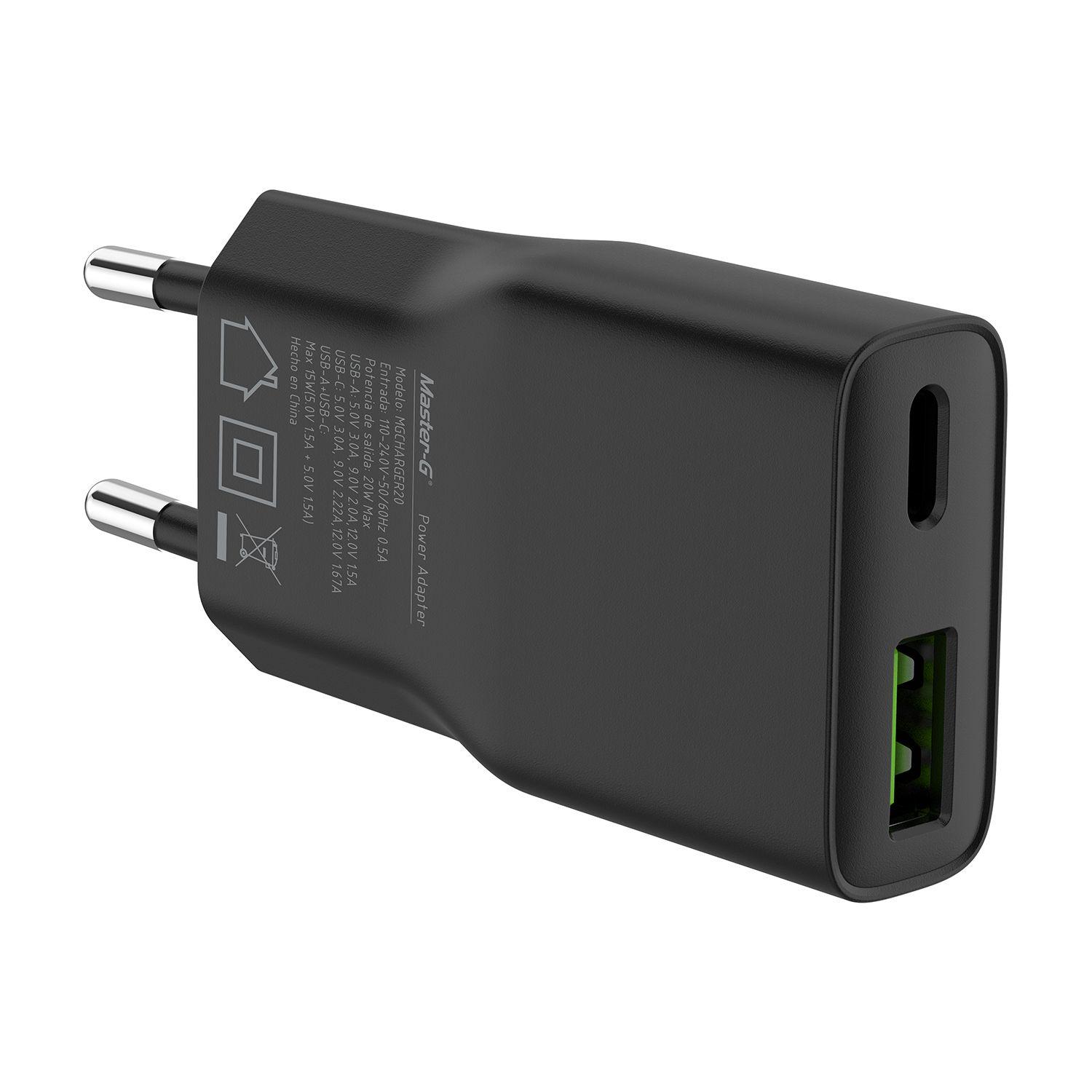 Cargador Portátil Carga Rápida 20w + Cable USB-C Master-G-6