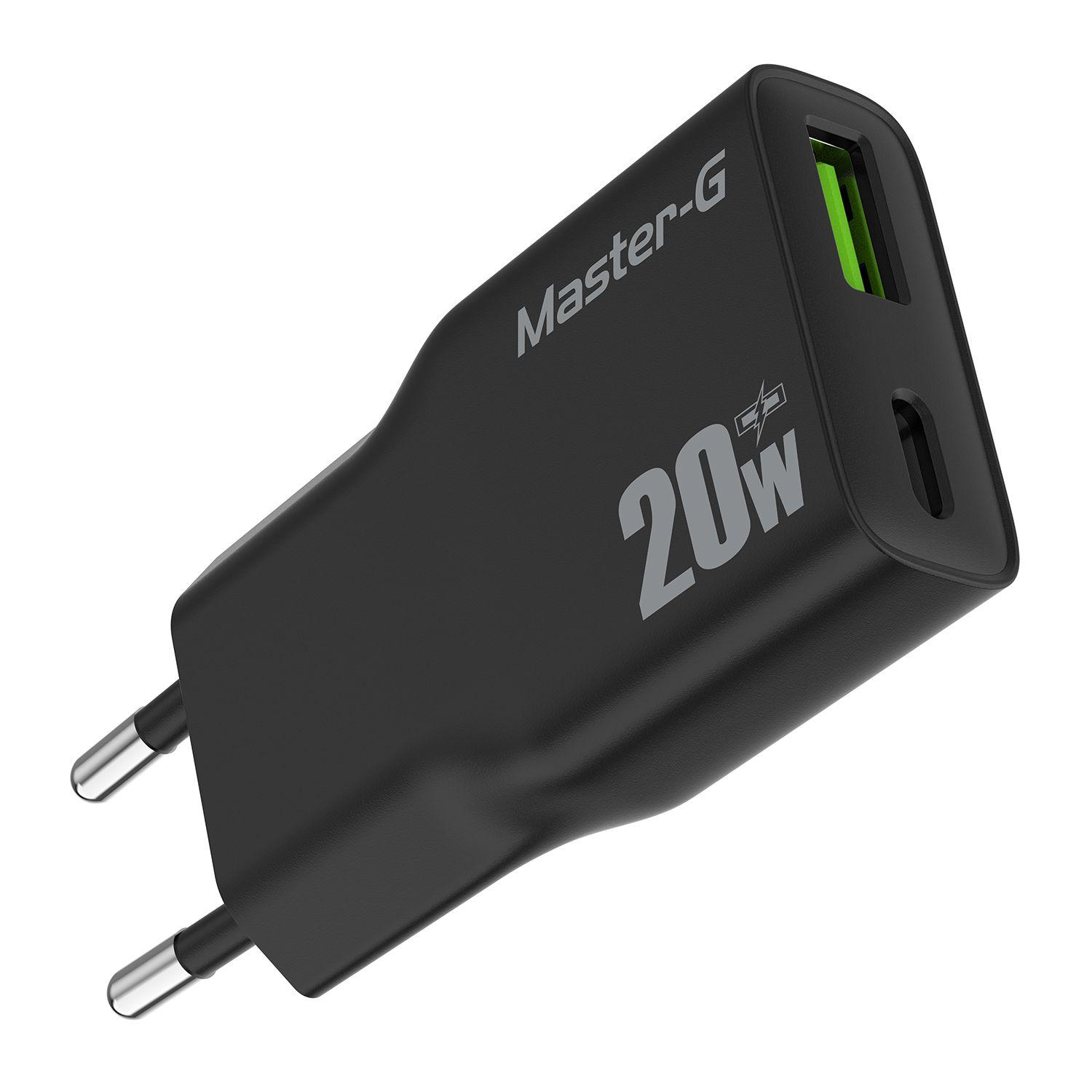 Cargador Portátil Carga Rápida 20w + Cable USB-C Master-G-7