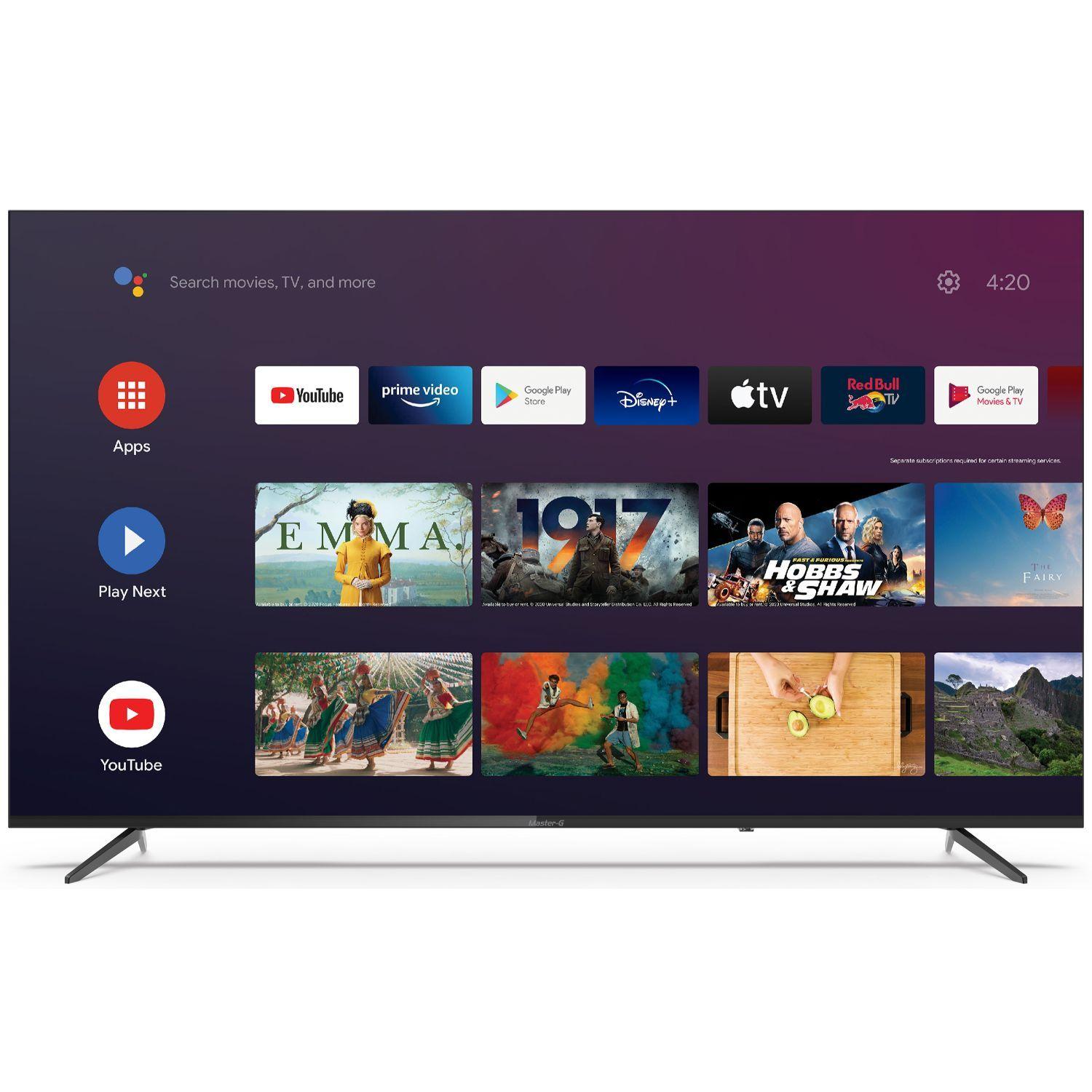 Smart TV Led 65" Android Ultra HD 4K Bluetooth MGAH65FU-2