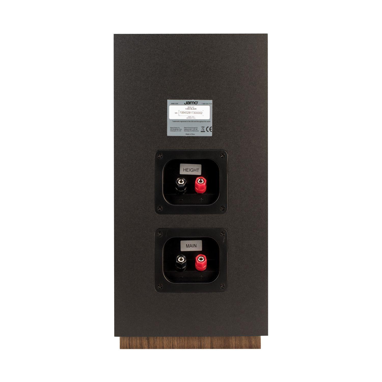 Par De Parlantes Monitores S803 Negros Jamo-2