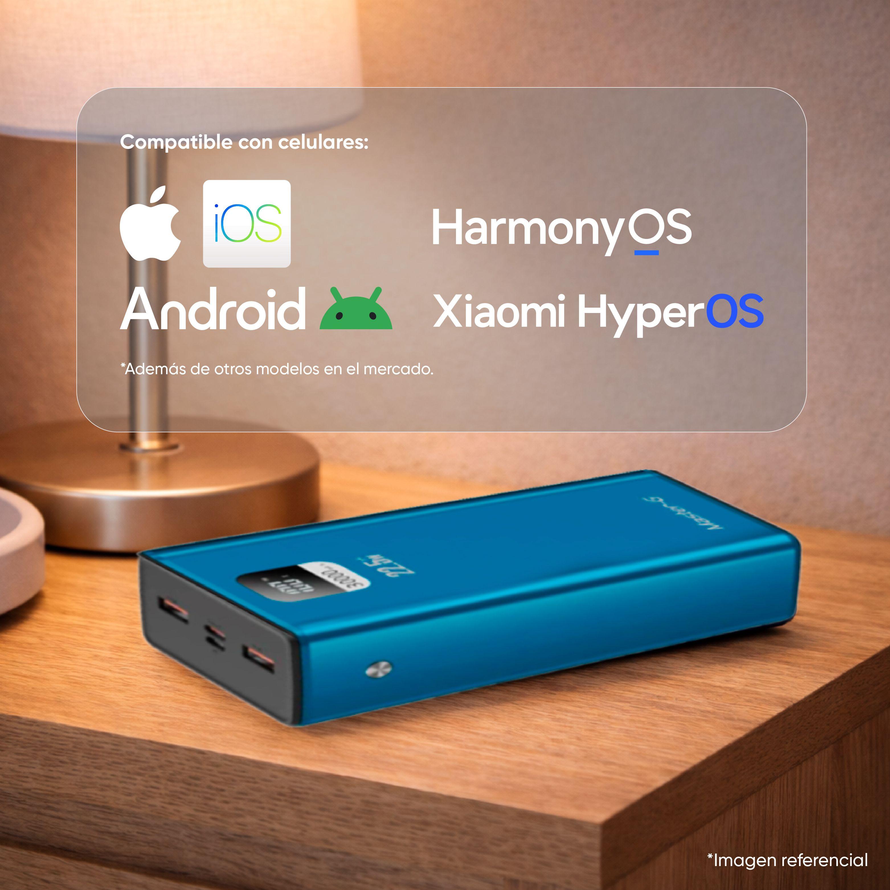 Batería Externa Power Bank 30000 Mah 22.5W UCP30LPD-2