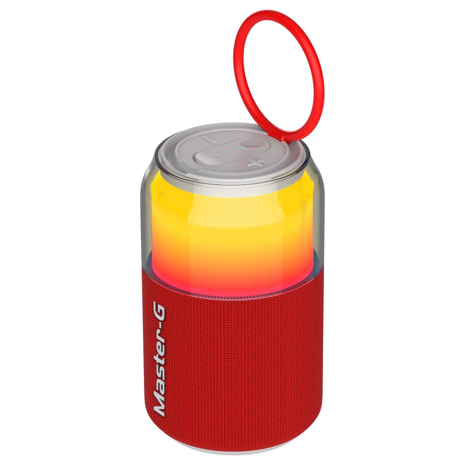 Parlante Portable Bluetooth 5.4 IPX3 MGSPLASH Rojo Master-G-0