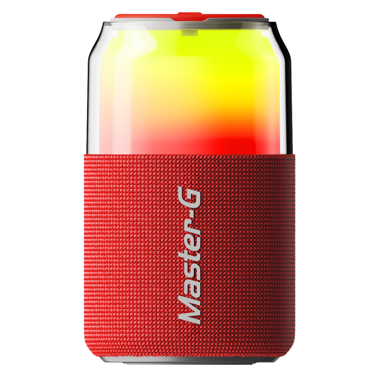 Parlante Portable Bluetooth 5.4 IPX3 MGSPLASH Rojo Master-G-1