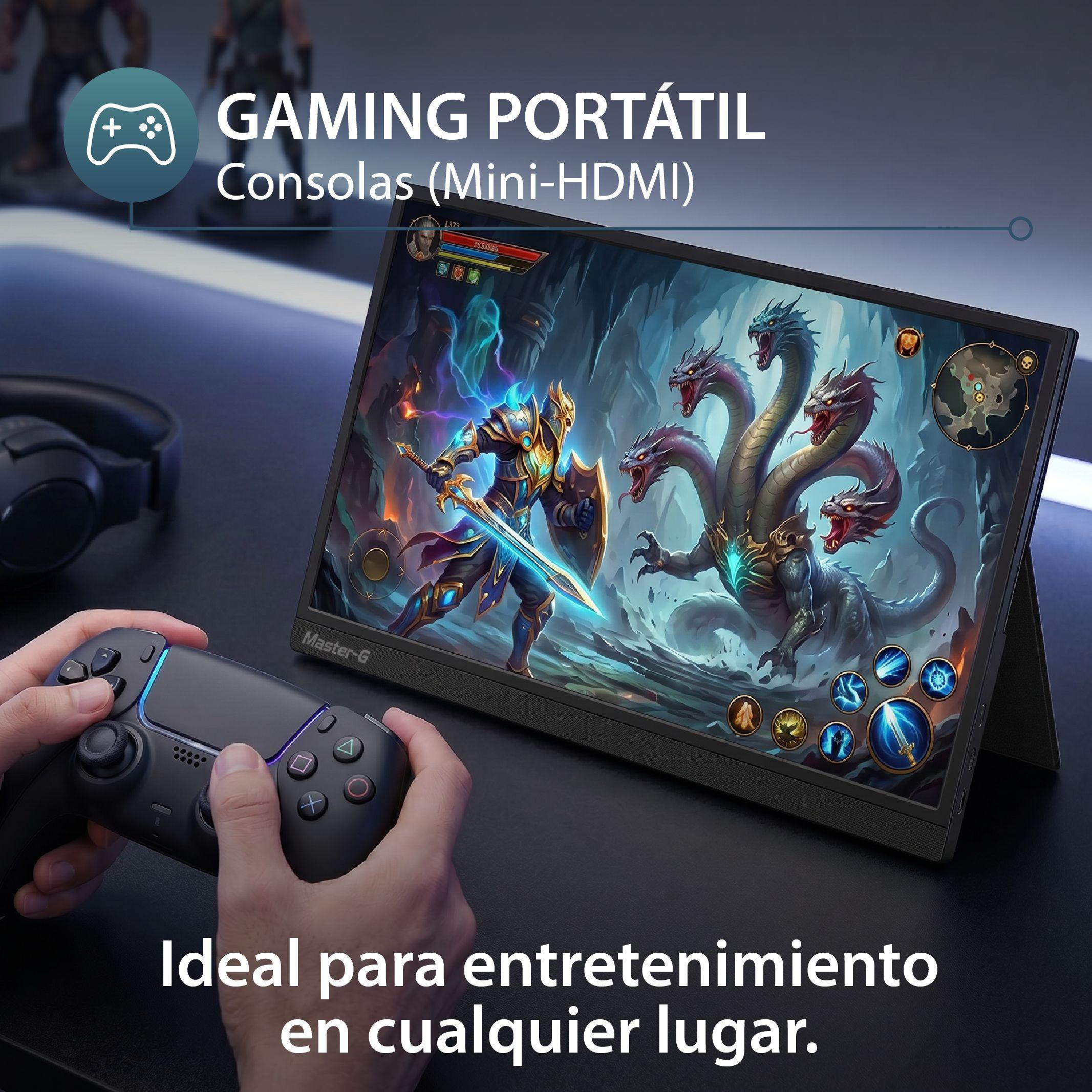 Monitor Portátil 15,6" FHD IPS 60hz HDR MGMPROVER Master-G-4