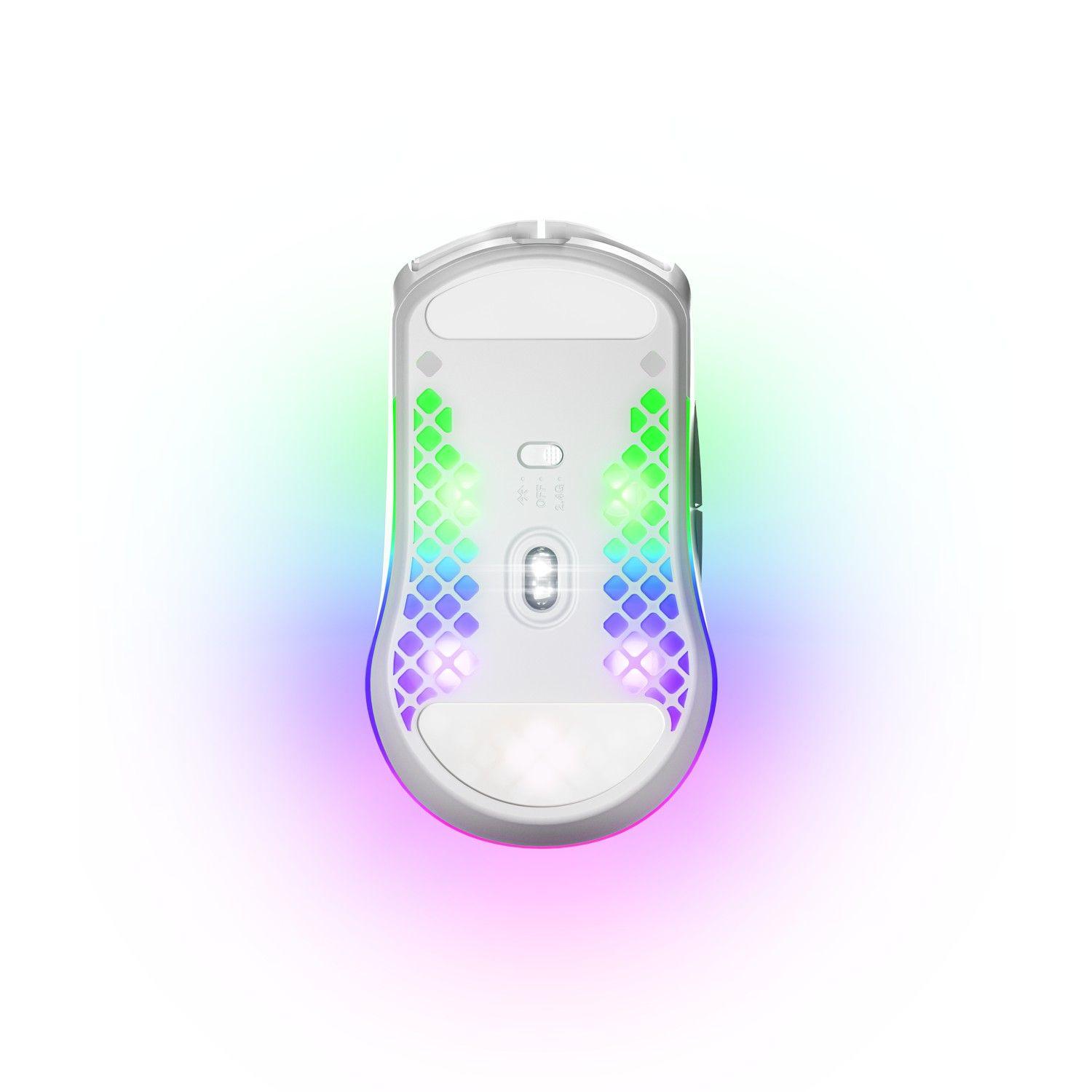 Mouse Gamer SteelSeries Aerox 3 Ghost Wireless 18000 DPI-5