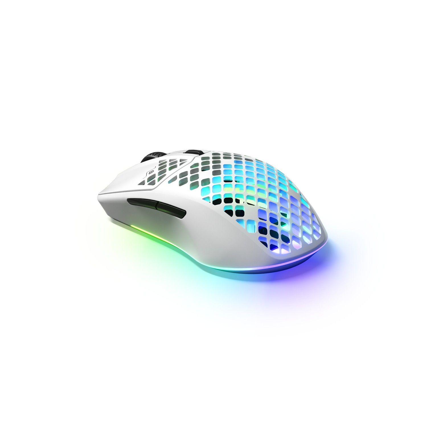 Mouse Gamer SteelSeries Aerox 3 Ghost Wireless 18000 DPI-6