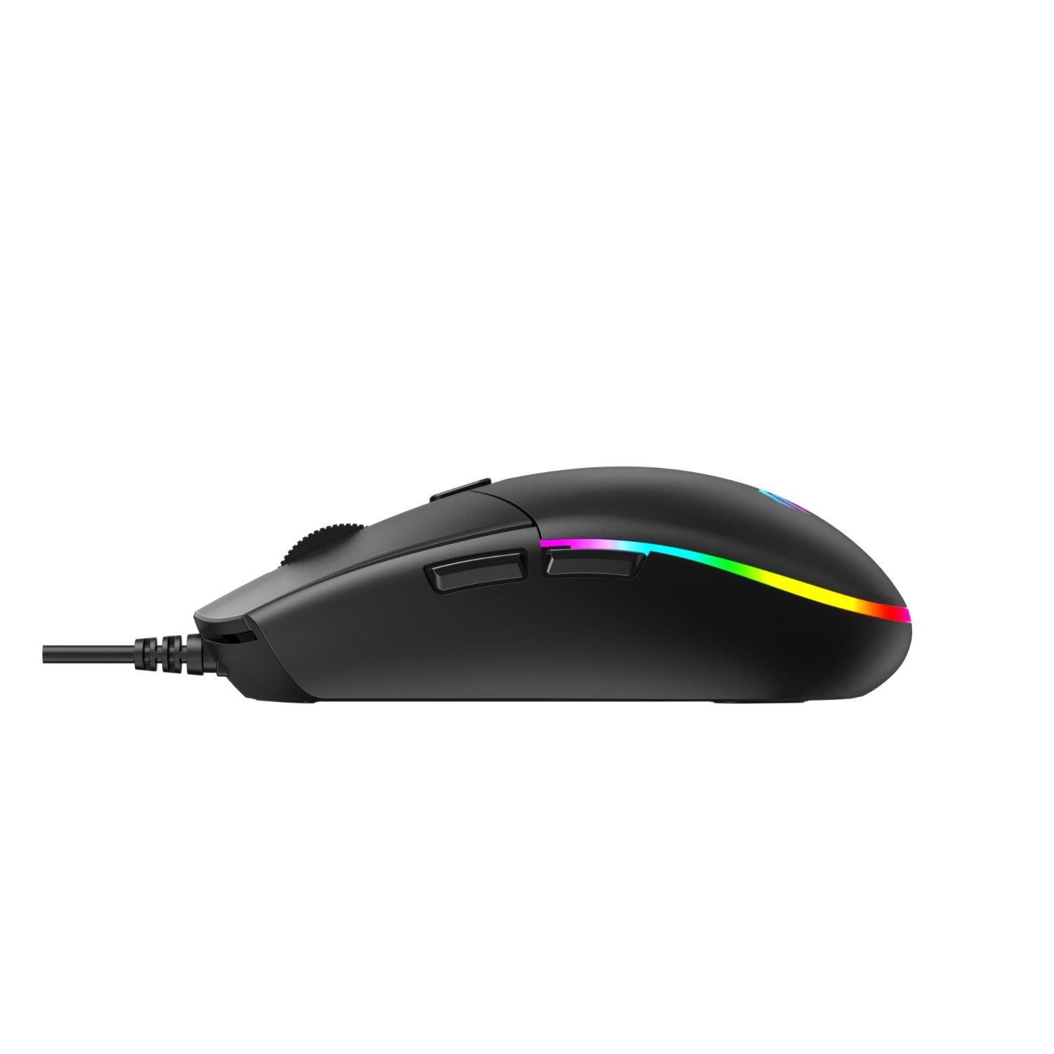 Kit Set Gamer Teclado Audífonos Mouse Mousepad KB501CM Havit-9