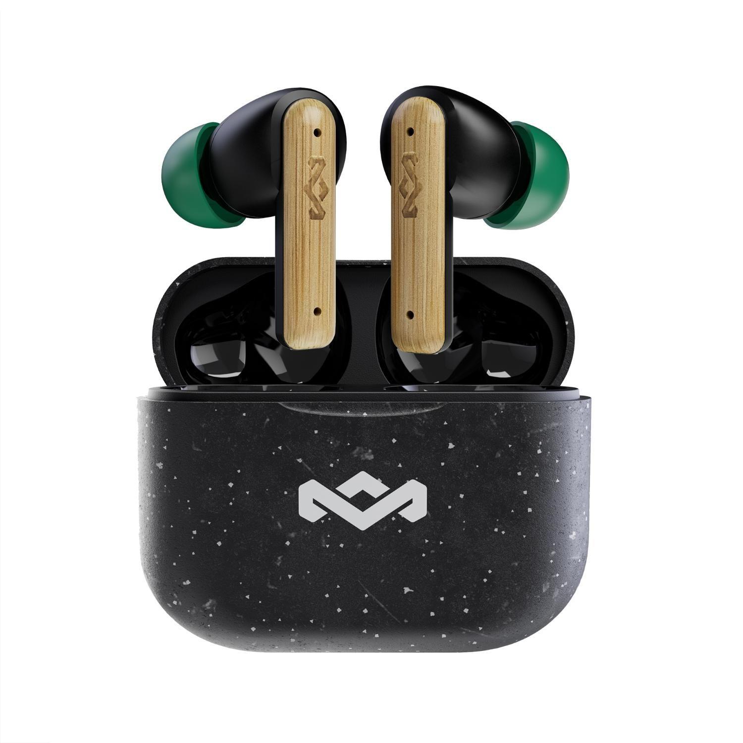 Audífonos Bluetooth True Wireless Little Bird Black Marley-0