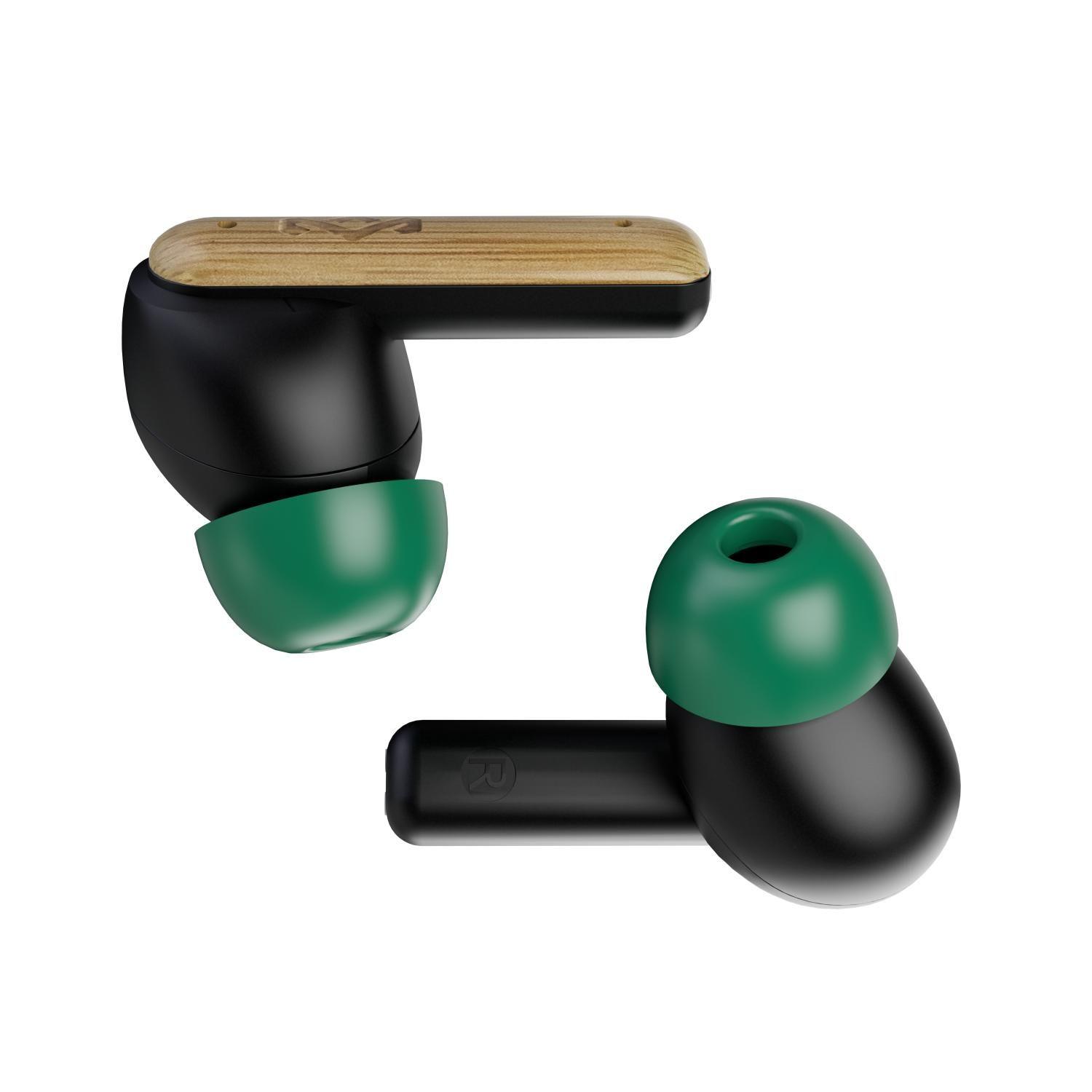Audífonos Bluetooth True Wireless Little Bird Black Marley-2