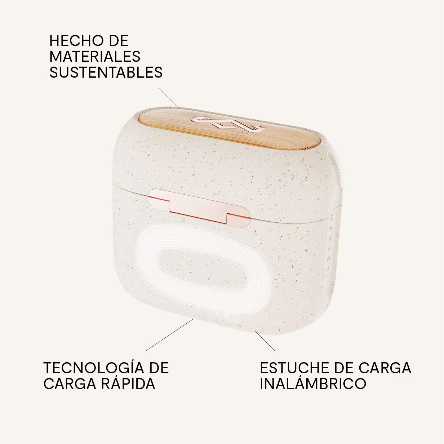 Audífonos Bluetooth True Wireless Redemption ANC 2 Blancos-3