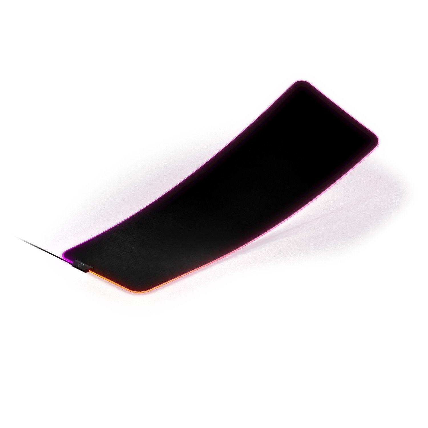 Mousepad Gamer SteelSeries QcK Prism XL RGB Negro-2