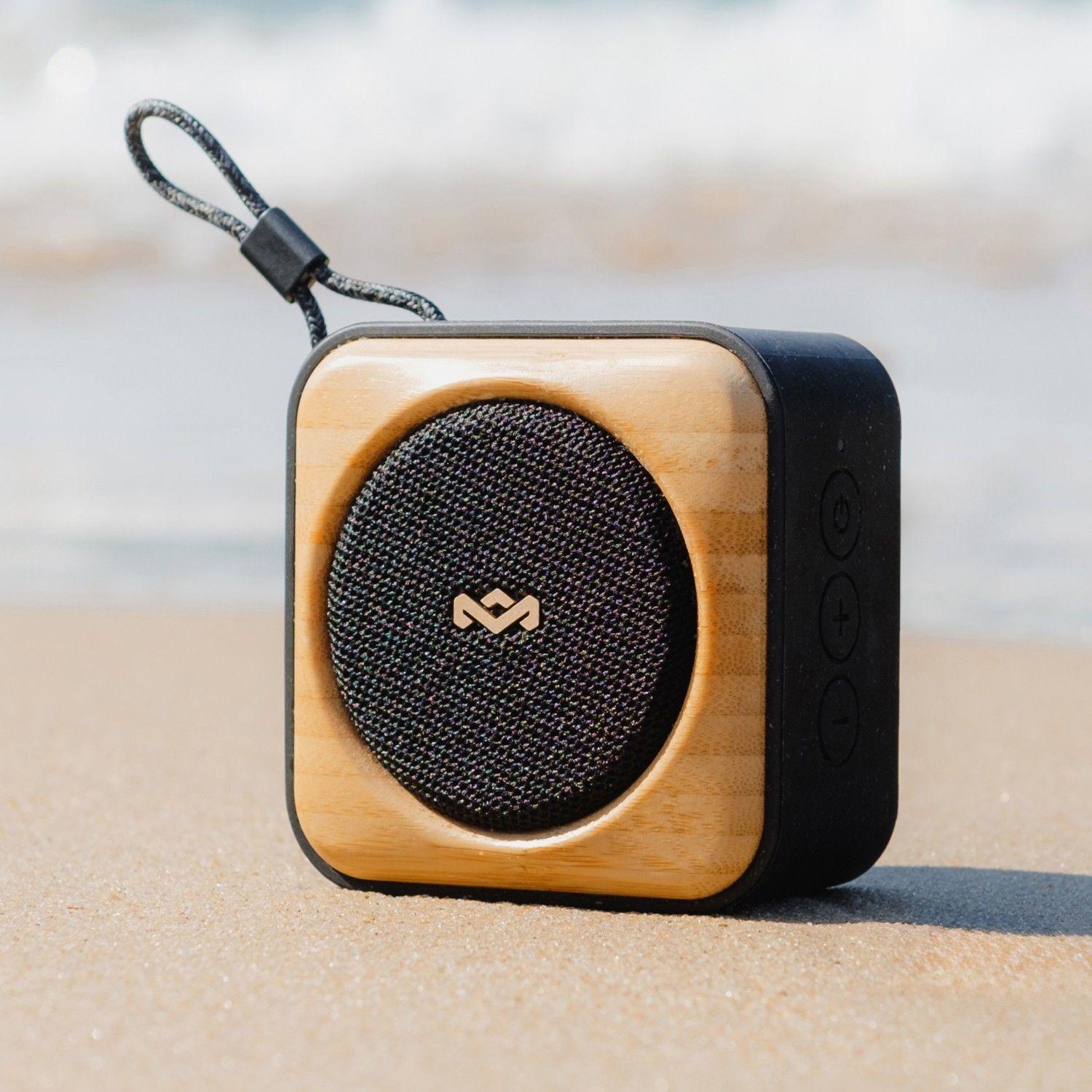 Parlante Bluetooth 5.3 Roots Negro Marley-6