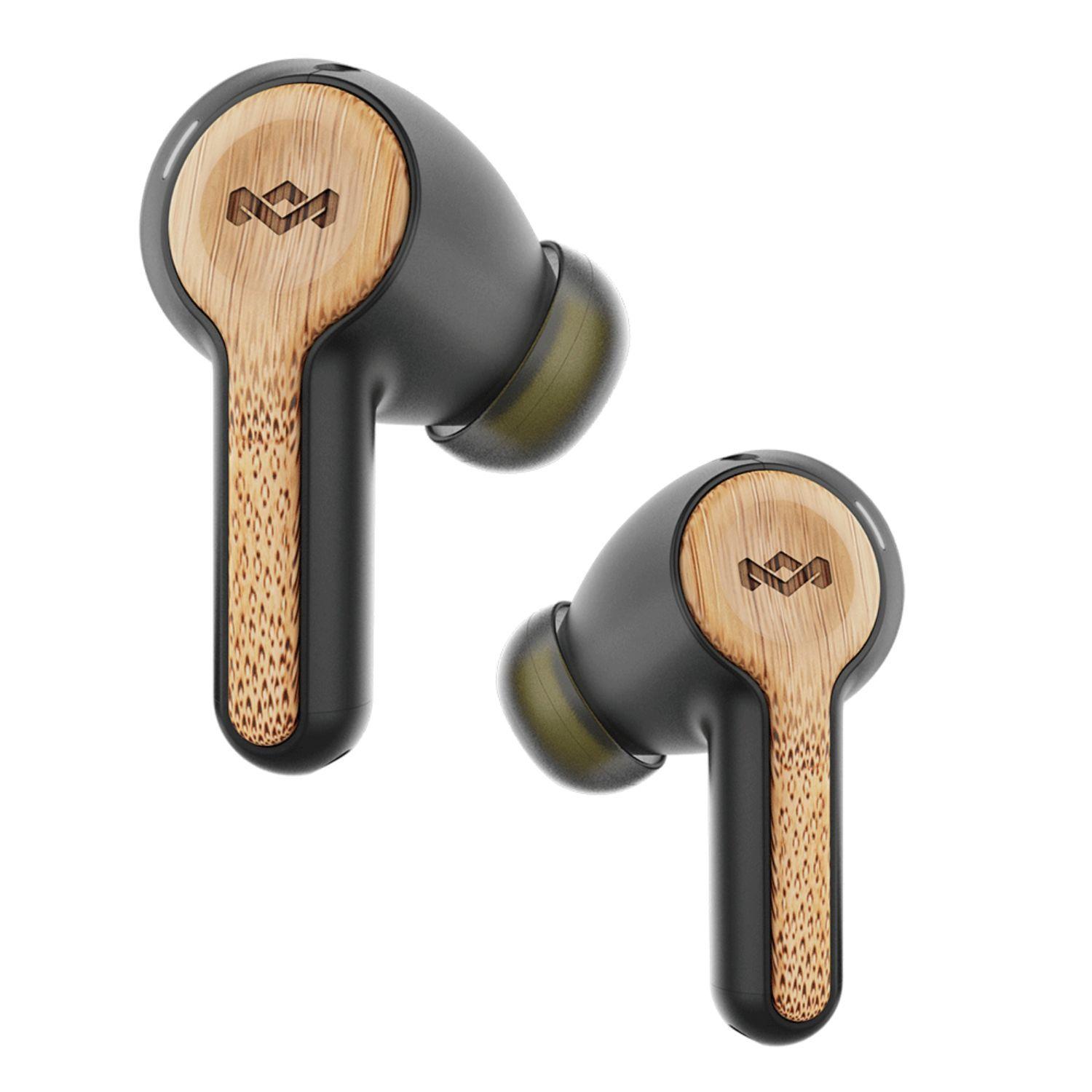 Audífono Bluetooth True Wireless Rebel Black House of Marley-0