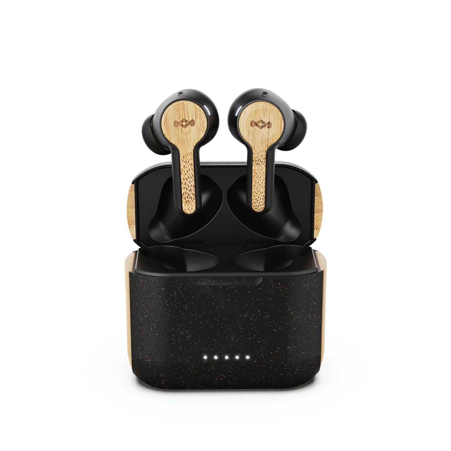 Audífono Bluetooth True Wireless Rebel Black House of Marley-1