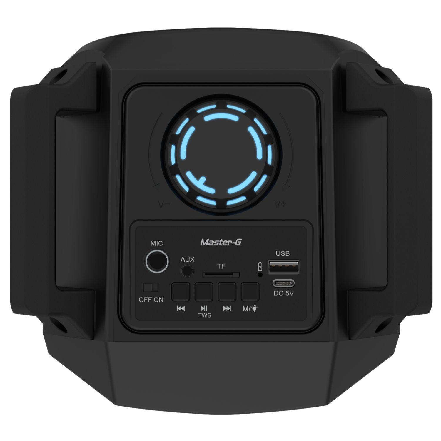 Parlante Bluetooth Karaoke Luxor One 4” Micrófono Master-G-2