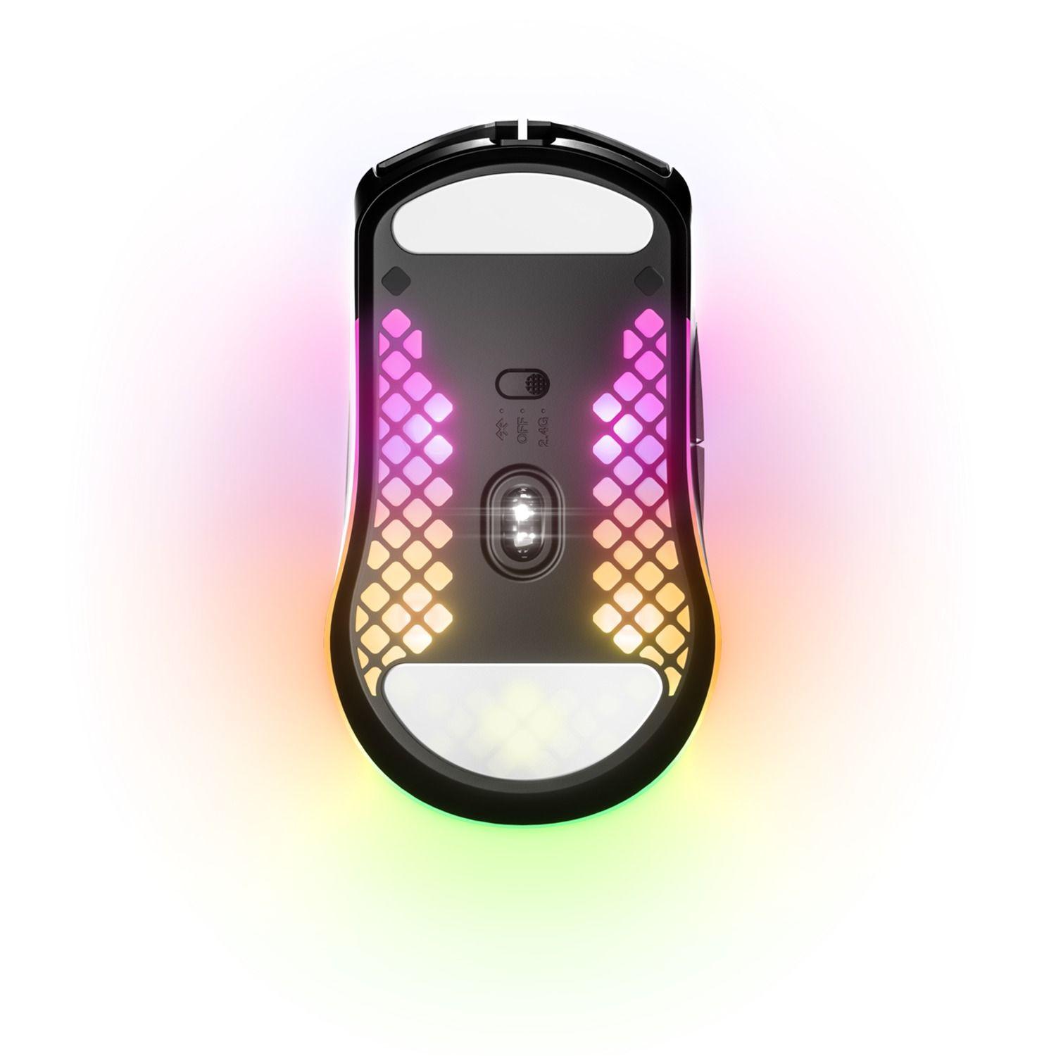 Mouse Gamer SteelSeries Aerox 3 Onix Wireless 18000 DPI-6