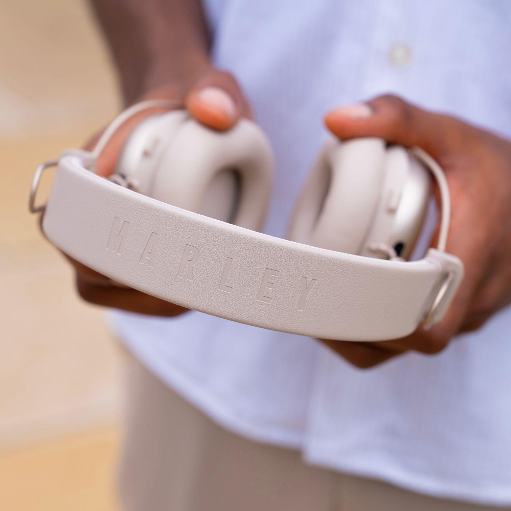 Audífono Bluetooth Positive Vibration Rebel ANC Beige-7
