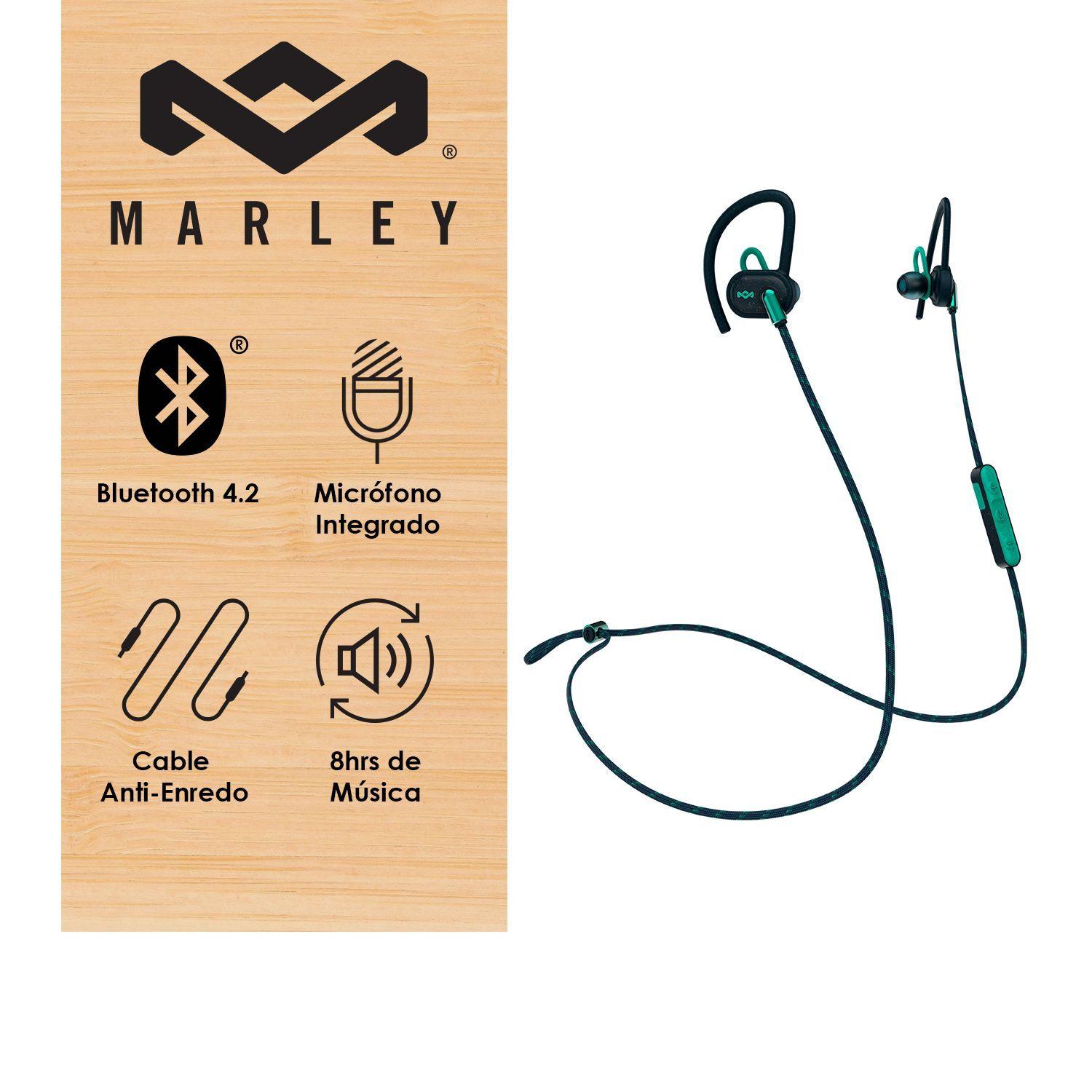 Audífono Bluetooth Uprise BT Teal House of Marley-1
