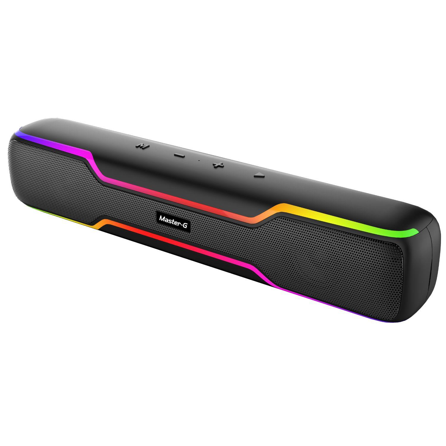 Soundbar Parlante Gamer Bluetooth RGB 20W MGLUMENXL Master-G-0