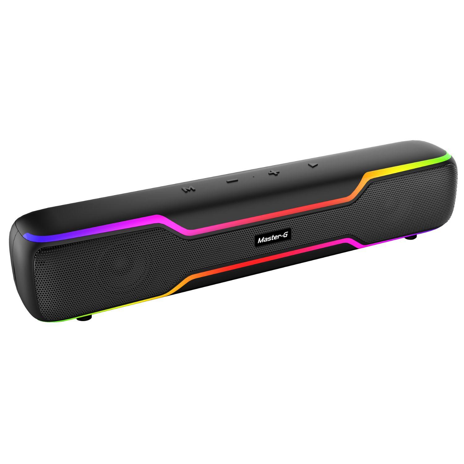 Soundbar Parlante Gamer Bluetooth RGB 20W MGLUMENXL Master-G-5