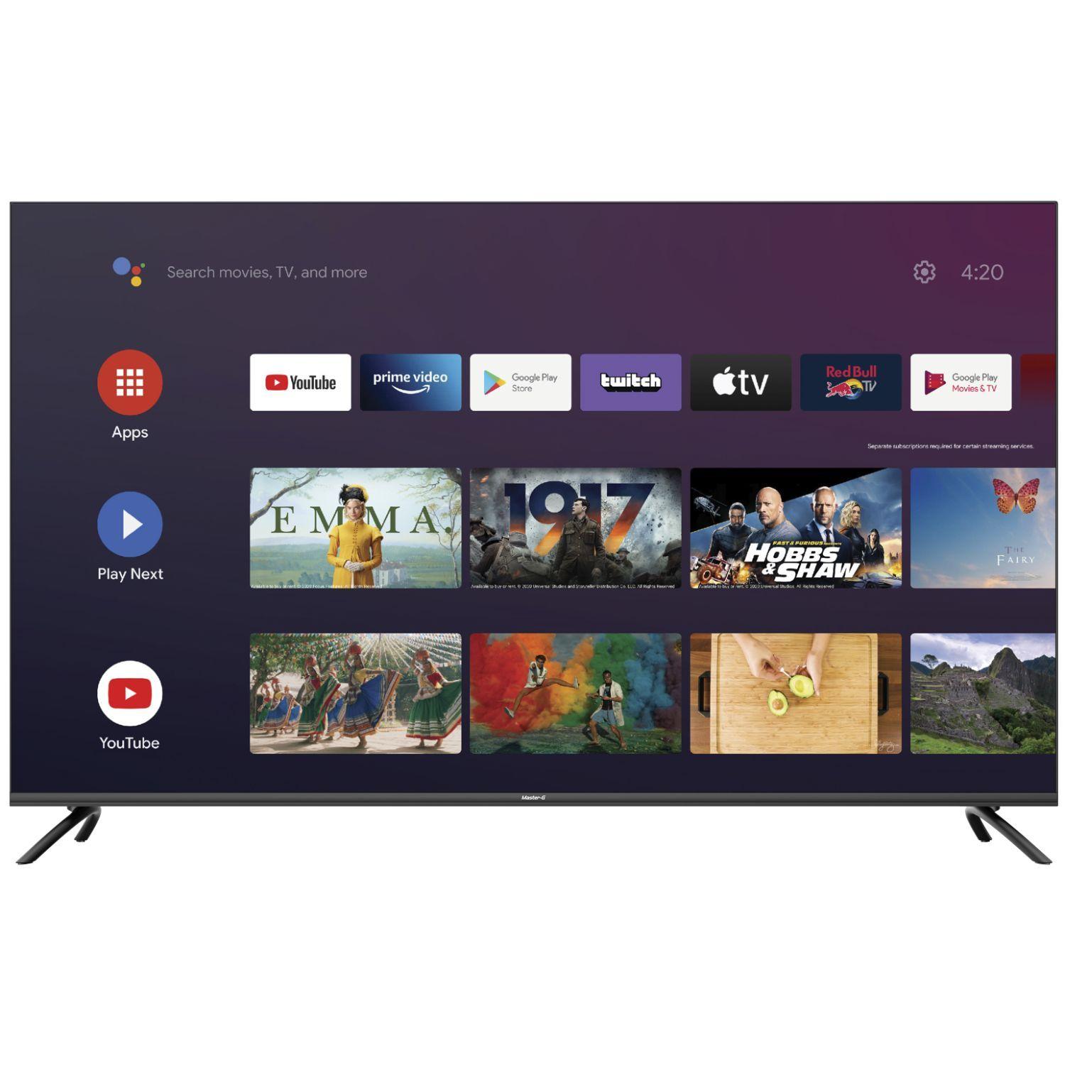 Smart TV Led 55" Android 4K Bluetooth + Regalo Karbon5-2