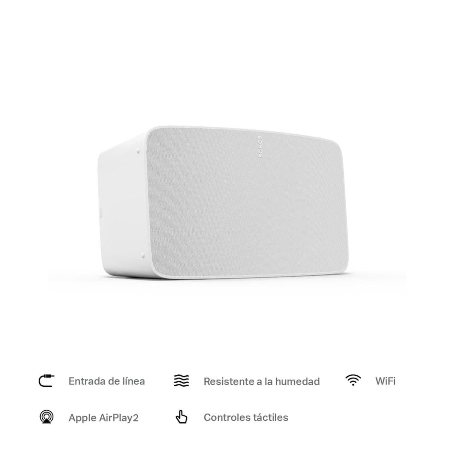 Parlante Inalámbrico Wifi Sonos FIVE Ultimate Blanco-6