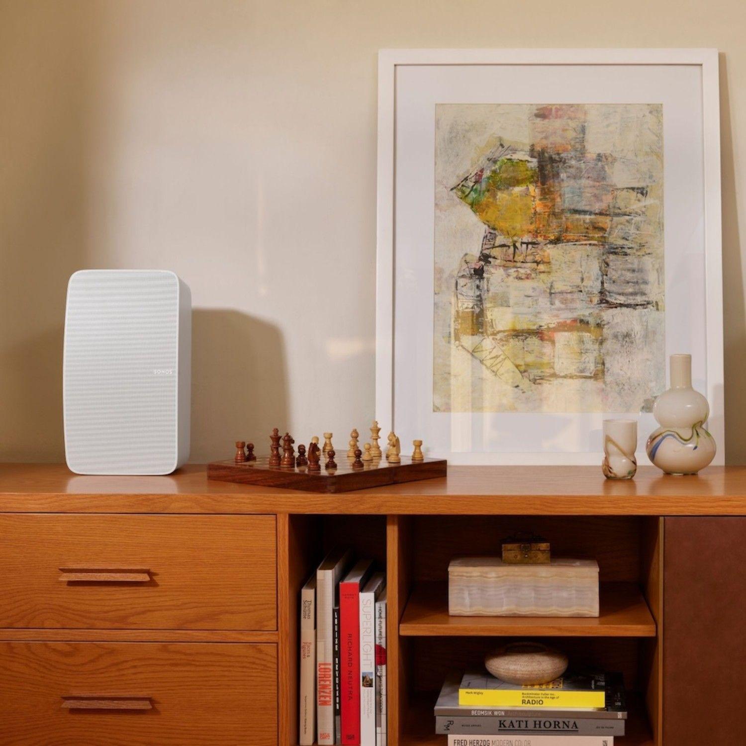 Parlante Inalámbrico Wifi Sonos FIVE Ultimate Blanco-7