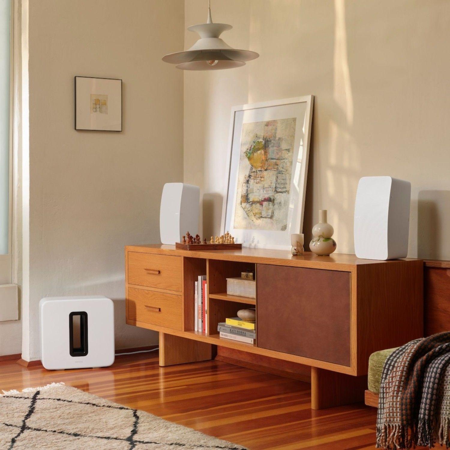 Parlante Inalámbrico Wifi Sonos FIVE Ultimate Blanco-8